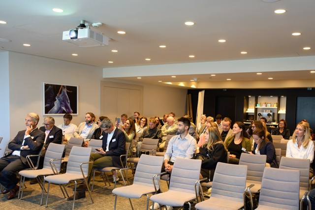 A full room during the talks